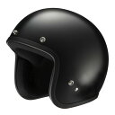 バイク ヘルメット ジェット メタリック ビッグサイズ LX METALLIC BLACK(2)