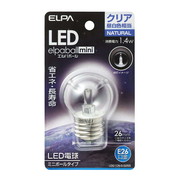 朝日電器 LDG1CN-G-G255 [LED電球 G40形 E26]