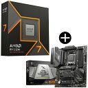【 セット品 】AMD Ryzen 7 9700X W/O Cooler WOF (8C/16T 3.8GHz 65W) CPU + MSI MAG X670E...
