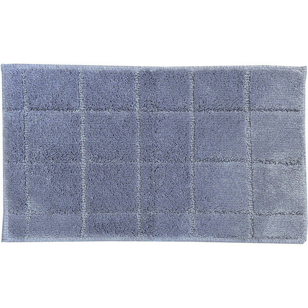 マルナカ 6468 日本製 抗菌防臭&吸水速乾バスマット レチカータ Sサイズ 30×50cm ブルーグレイ メーカー直送