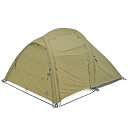 デイトナ D48341 neGla テント 1人用 春夏秋 フルクローズインナー MAEHIRO DOME PLUS フォレストカーキ(4)