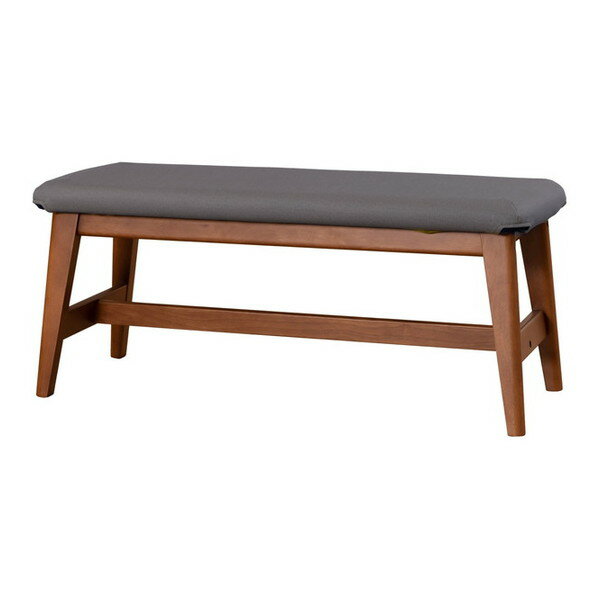 ダイニング ベンチ 幅100 木製 食卓 ベンチチェア ダイニングチェア リビングベンチ 長椅子 2人掛け リビング CCM4 BR/FPGY カバー 筑波産商 メーカー直送