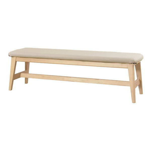 ダイニング ベンチ 幅140 木製 食卓 ベンチチェア ダイニングチェア リビングベンチ 長椅子 2人掛け リビング CCM4 WH/FPBE カバー 筑波産商 メーカー直送