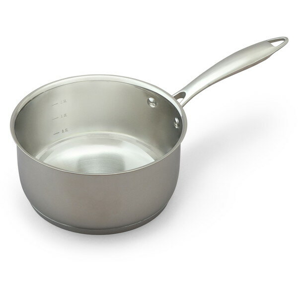 アイリスオーヤマ SP-P18 [ステンレスシリーズ 片手なべ 18cm ガラスふた付 IH対応] メーカー直送