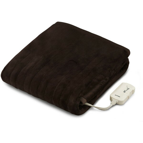 アイリスオーヤマ EHB-FR1813B-DT ダークブラウン [電気かけしき毛布] メーカー直送のサムネイル
