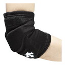 DESCENTE デサント バレーボール エルボーパッド ブラック×ホワイト F DVB8610RB BLK