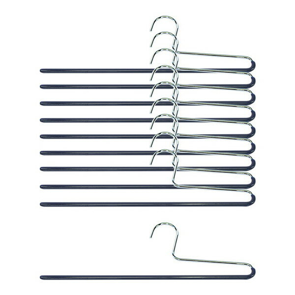 MAWA(マワ) 113508 シングルハンガー ブラック 10本組