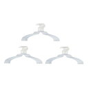 MAWA(マワ) 120657 小山田早織コラボ レディースハンガースモールサイズ グレー 30本組