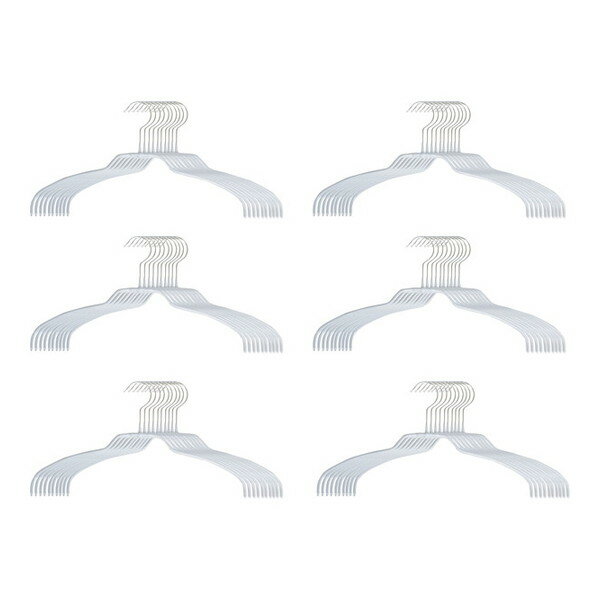 MAWA(マワ) 120659 小山田早織コラボ レディースハンガースモールサイズ グレー 60本組