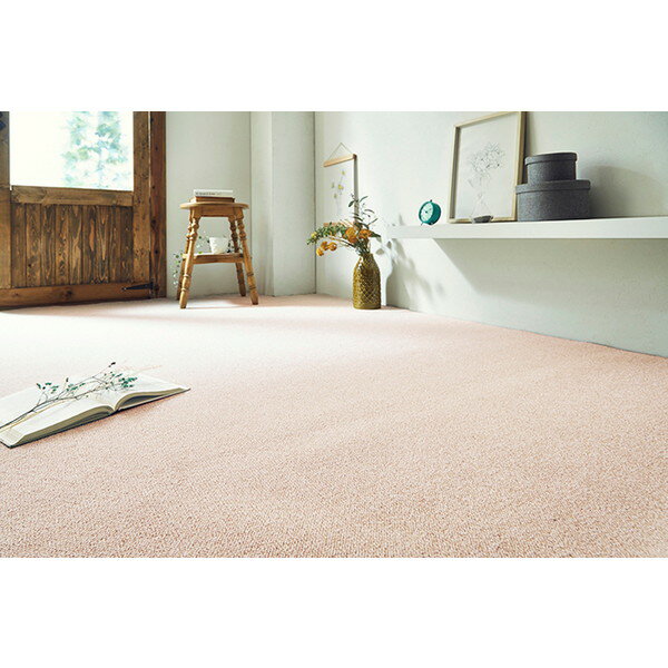 イケヒコ・コーポレーション 1340940223702 フリッシュ 江戸間6畳 PK 261×352 ピンク [カーペット] メーカー直送