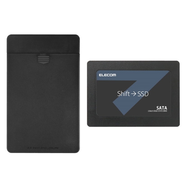 楽天XPRICE楽天市場店ELECOM ESD-IB0480G [2.5インチ内蔵型SSD （SATA 6Gb/s対応・480GB）] メーカー直送