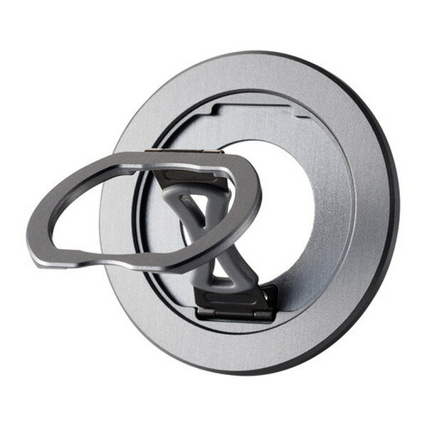 ELECOM P-STRMKSLSV チタニウムシルバー MAGKEEP [マグネットスマホリング]