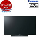 【リユース】 アウトレット保証セット テレビ 43V型 パナソニック PANASONIC ビエラ VIERA TH-43JX850 地上・BS・CSデジタル 4...