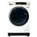 洗濯機 10kg アクア AQUA AQW-DM10R-L-W ホワイト まっ直ぐドラム2.0 ドラム式洗濯乾