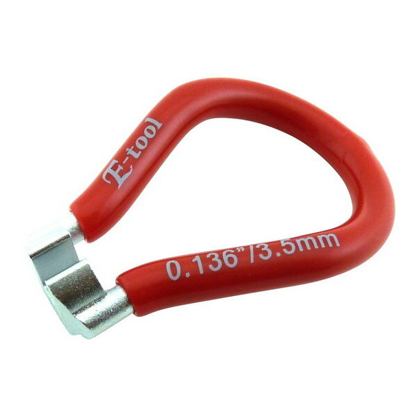 E-tool 5560 ニップル回し #14/15 レッド (スポークレンチ)
