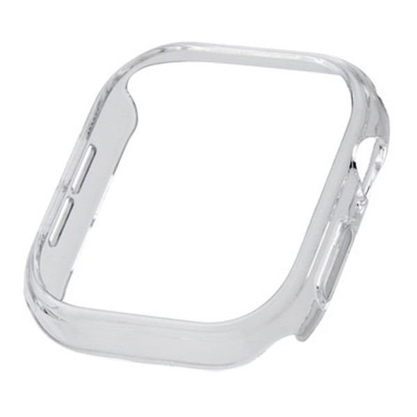 ELECOM AW-24ABPPCR クリア [アップルウォッチ カバー Apple Watch Series 10 (46mm) バンパー ハード 側面保護]