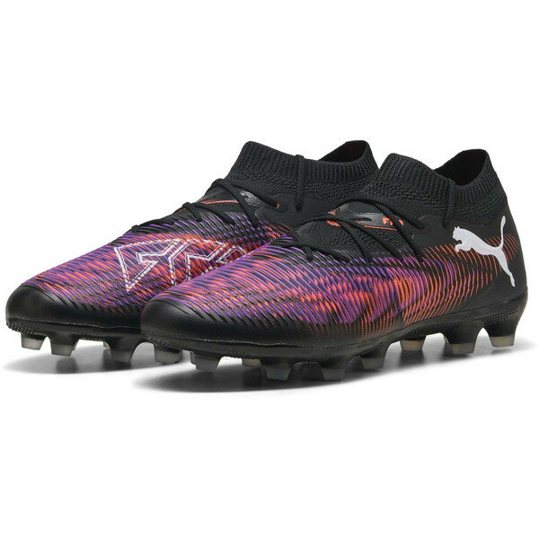 PUMA プーマ サッカースパイク フューチャー 8 マッチ HG/AG ブラック 27.5 cm 108369 01