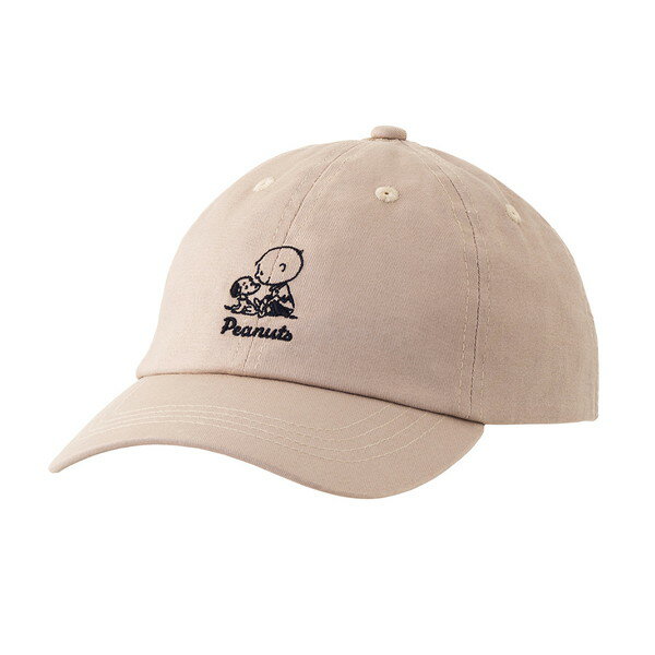 ロゴス スヌーピー LOGOS SNOOPY（PEANUTS 75years）KIDS CAP ベージュ No. 37560119