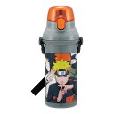 スケーター PSB5SANAG NARUTO 子供用 プラスチック 水筒 480ml ワンプッシュ開閉 抗菌 子供に優しい 軽量 抗菌加工 日本製 男の子