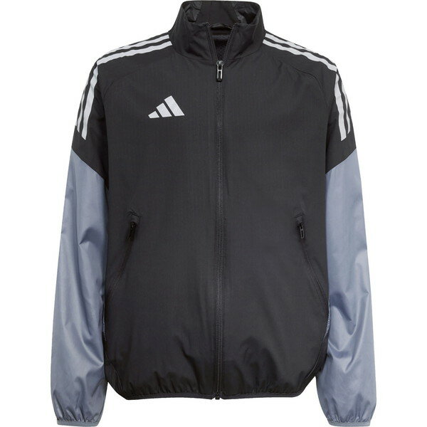 ADIDAS アディダス サッカー ウインドジャケット キッズ ブラック/チームオニックス J130 KSB74 JP1254