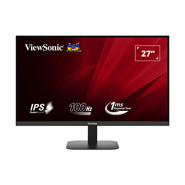 ViewSonic VA2708-2K-MHD 27型 ワイド液晶ディスプレイ / 2560×1440 / HDMI DisplayPort / ブラック / スピーカーあり / WQHD IPSパネル