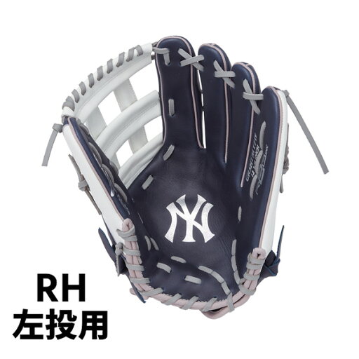 Rawlings ローリングス 野球 軟式用グローブ(外野手) ハイパーテック MLB Y719 NYY-RH ヤンキース 左投げ用 Rawlings ローリングス 野球 軟式用グローブ(外野手) ハイパーテック MLB Y719 NYY-RH ヤンキース 左投げ用