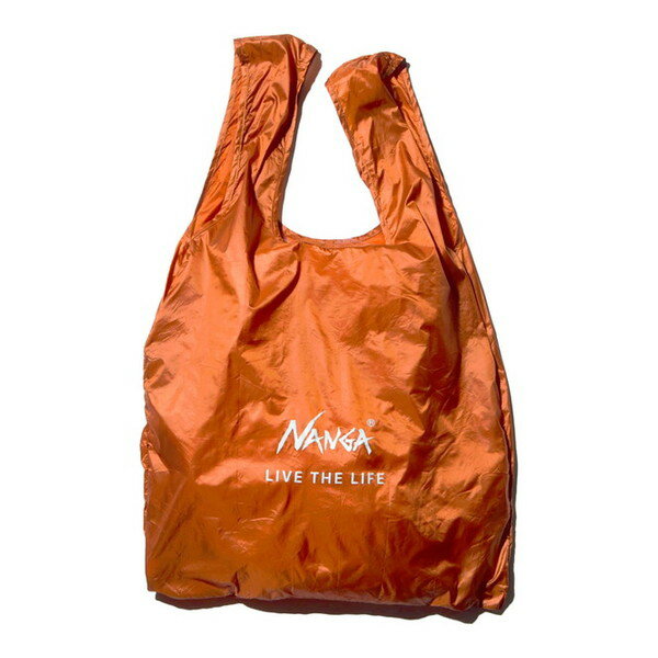 NANGA ナンガ NANGA POCKETABLE ECO BAG(LIVE THE LIFE) ORG NA2441-3A102 N0004789 [エコバッグ]