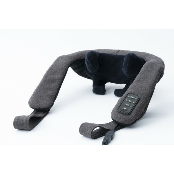 スライヴ MD-460 ネックマッサージャー グレー 首 肩 腰 太もも ふくらはぎ マッサージ 自動モード 幅調節機能 結婚祝い プレゼント