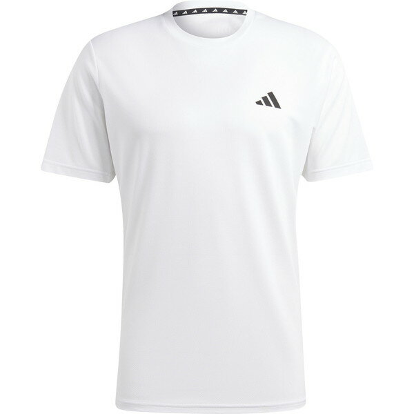 ADIDAS アディダス ランニングシャツメンズ トレイン エッセンシャルズ ホワイト J/M NQE20 IC7430