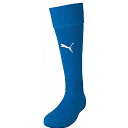 PUMA プーマ サッカーソックス LIGA ジュニア ストッキング ブルー 1.8cm 729880 02