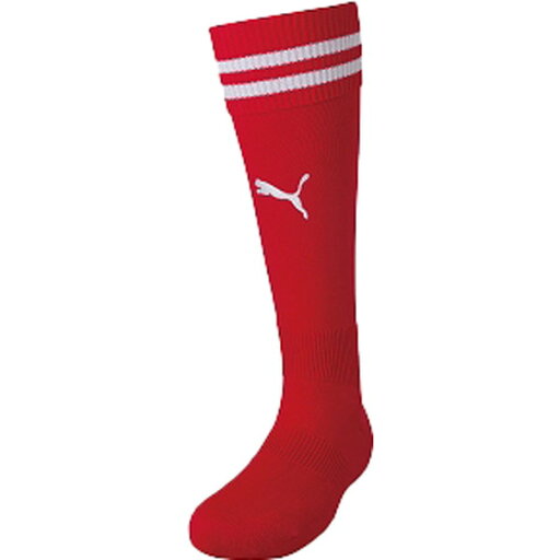 PUMA プーマ サッカーソックス ラインイリ ストッキング レッド 2.7cm 729881 01 PUMA プーマ サッカーソックス ラインイリ ストッキング レッド 2.7cm 729881 01