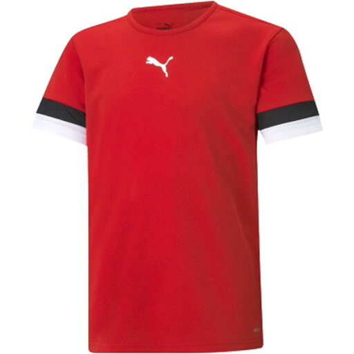 PUMA プーマ サッカーシャツ TEAMRISE ゲームシャツ JR レッド 120cm 705140 01 PUMA プーマ サッカーシャツ TEAMRISE ゲームシャツ JR レッド 120cm 705140 01
