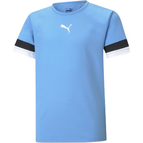 PUMA プーマ サッカーシャツ TEAMRISE ゲームシャツ JR ブルー 150cm 705140 18