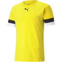 PUMA プーマ サッカーシャツ TEAMRISE ゲームシャツ イエロー S 705141 07
