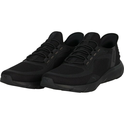 PUMA プーマ ランニングシューズ SOFTRIDE フレックス レース EASE IN ALT ワイド ブラック 24.5cm 311996 02 PUMA プーマ ランニングシューズ SOFTRIDE フレックス レース EASE IN ALT ワイド ブラック 24.5cm 311996 02
