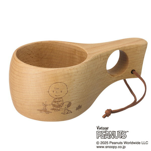 ロゴス スヌーピー LOGOS SNOOPY(PEANUTS 75years) ククサ No.86001135