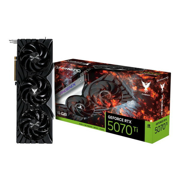 GAINWARD NE7507T019T2-GB2031X RTX 5070Ti PHOENIX [եåܡ (16GB GDDR7 256bit 3-DP HDMI)]