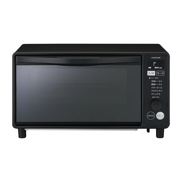 コイズミ KOS1330K ブラック [オーブントースター (2枚焼き・1320W)]