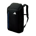 ADIDAS アディダス ボール用デイパック ブラック×ルーシドブルー ADP47BKB 35L(4)