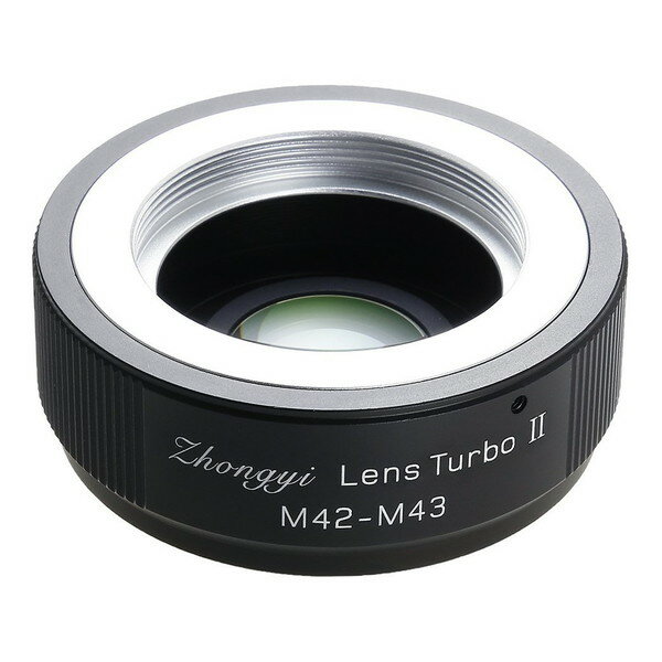 中一工学 Lens Turbo II M42-m43 フォーカルレデューサー マウントアダプター(M42マウントレンズ → マイクロフォーサーズマウント)