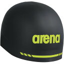 ARENA アリーナ 水泳 アクアフォース3Dキャップ レーシングシリコーンキャップ(ソフトタイプ) ブラック AS5SSC02U BKYL L(4)