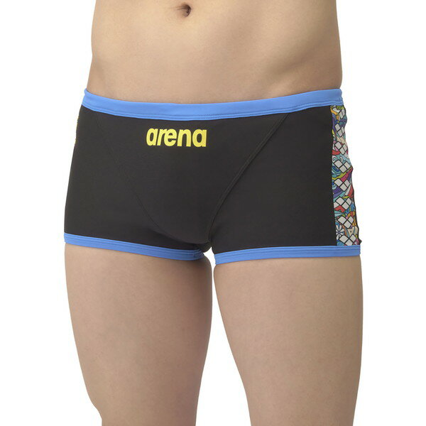 ARENA アリーナ 水泳 水着 トレーニングスパッツ(ショートレッグ) ブラック L SAR-4107 BKYL