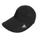 ADIDAS アディダス キャップ ウィメンズ バイザーキャップ ブラック OSFW BUZ91 IB0310