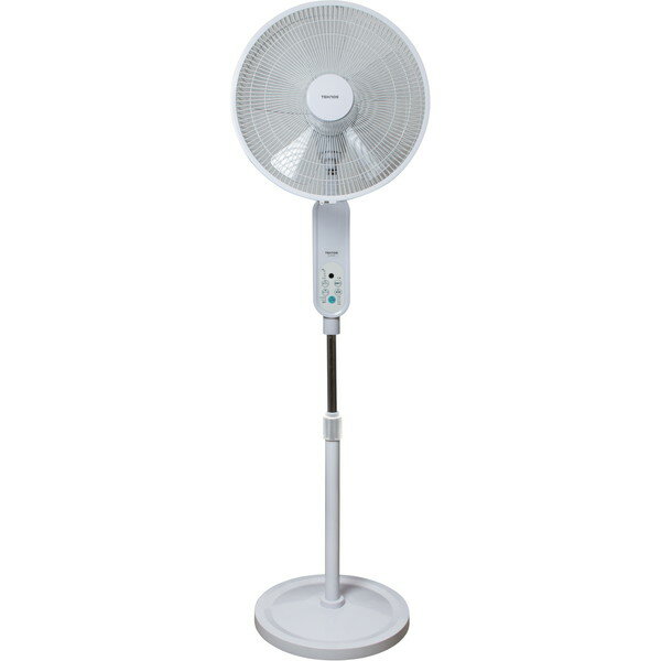 TEKNOS KI-F816R ホワイト [40cm フルリモコン DCフロアー扇風機]