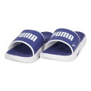 PUMA プーマ シャワーサンダル SOFTRIDE スライド マッサージ 27.0cm 383062 09 Blue Crystal-PUMA White