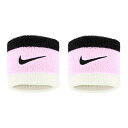 NIKE ナイキ BN2095 - 641 スウッシュ リストバンド (641)ピンクフォーム/ココナッツミルク/ホワイト F