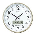 CASIO カシオ 電波掛時計 電波時計 掛時計 掛け時計 クロック アナログ IC-2100J-9JF シャンパンゴールド 時報