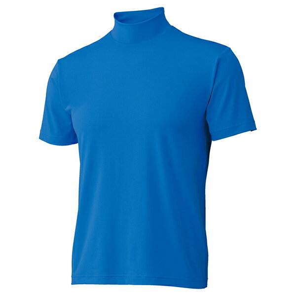 ZETT ゼット 野球ウエア ハイネック 半袖 ライトフィットアンダーシャツ オーシャンブルー M BO1920 2301