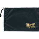 ZETT ゼット 野球バッグ シューズ袋 ブラック BA197 1900