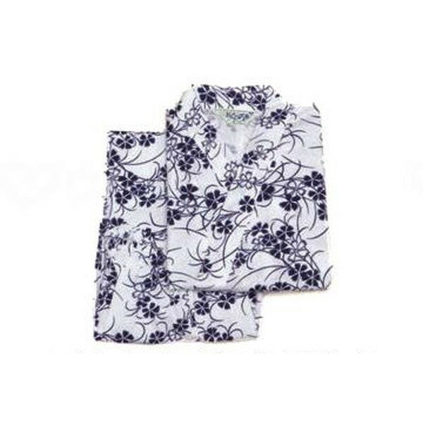 ウェルファン おせわさん おくつろ着 婦人 コン花柄 M メーカー直送